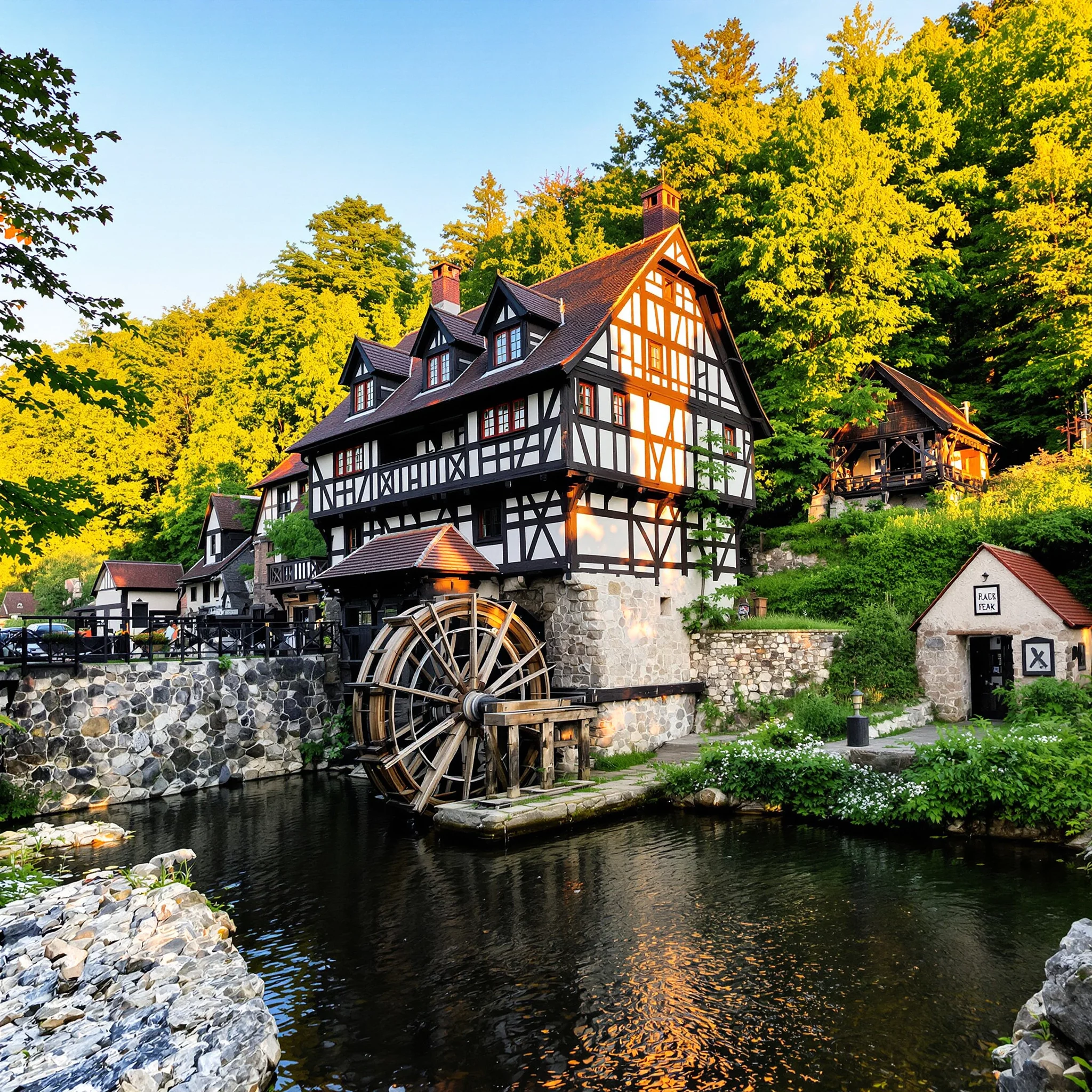 Harzer Mühlentour: Historische Wassermühlen entlang malerischer Routen entdecken