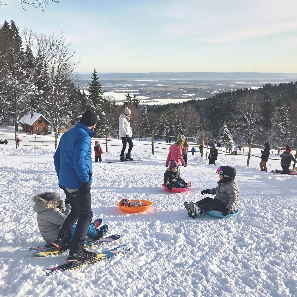 Skifahren auf dem Harz - Bocksberg Hahnenklee