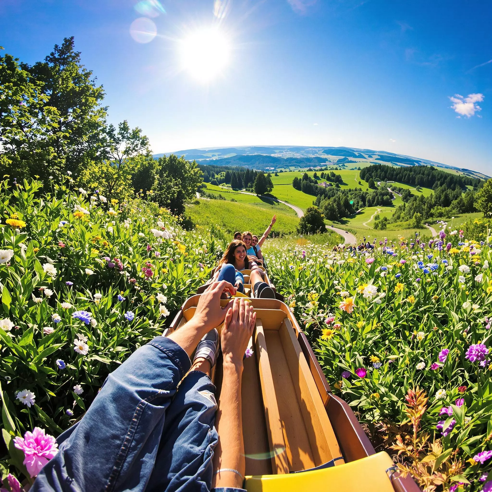 Sommerrodelbahn in Sankt Andreasberg: Geschwindigkeit und Spaß im Harz