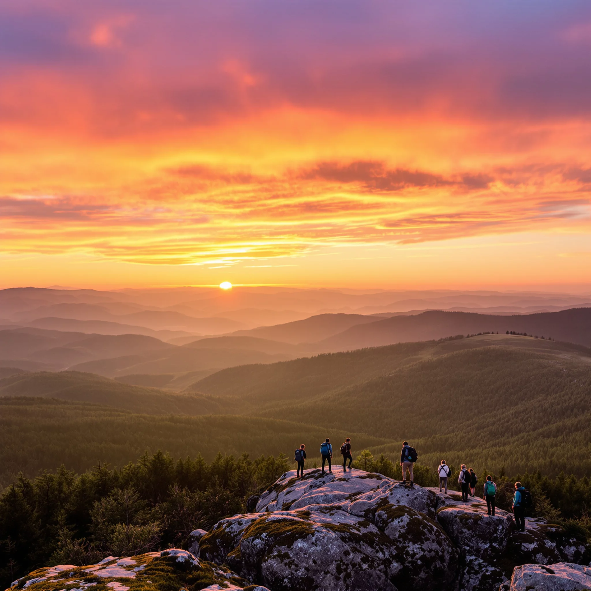 Sonnenuntergangswanderungen: Wenn der Tag in Gold getaucht wird – Das Harz Magazin