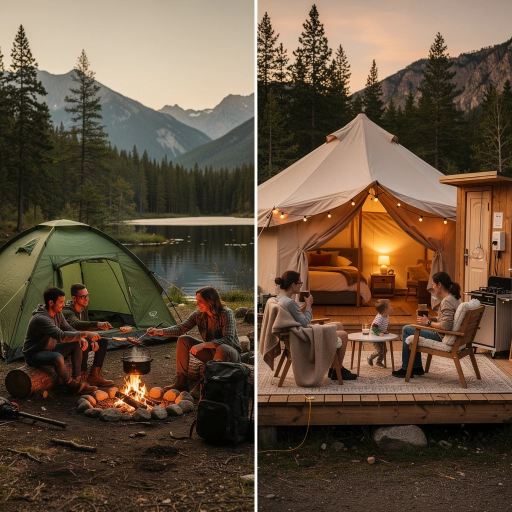 Camping oder Glamping? Was passt für meine Familie?