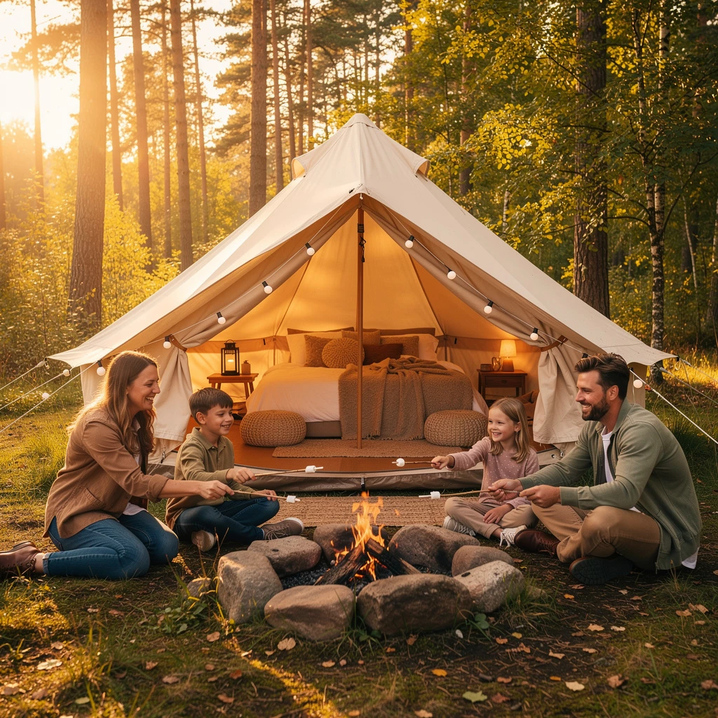Camping oder Glamping? Was passt für meine Familie?