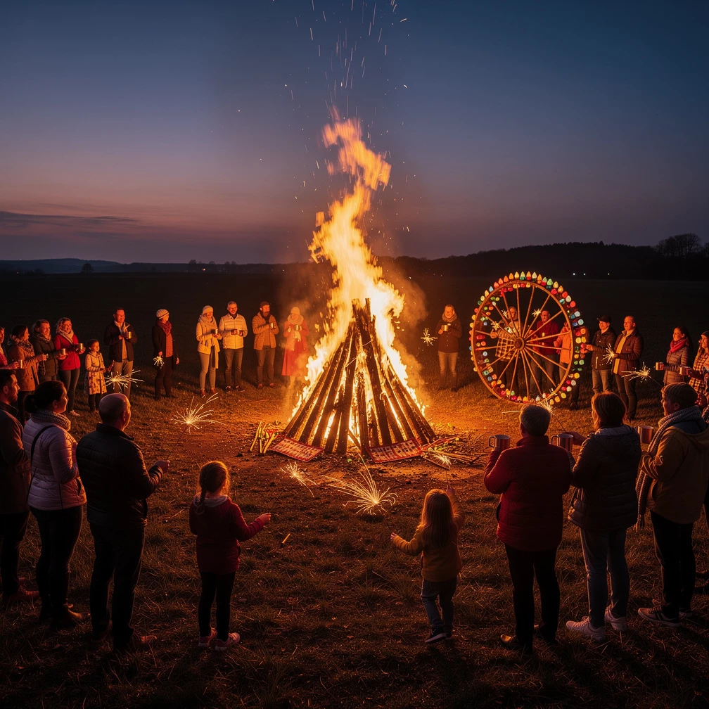 Osterfeuer 2026: Die schönsten Orte Deutschlands für das Osterfeuer-Erlebnis