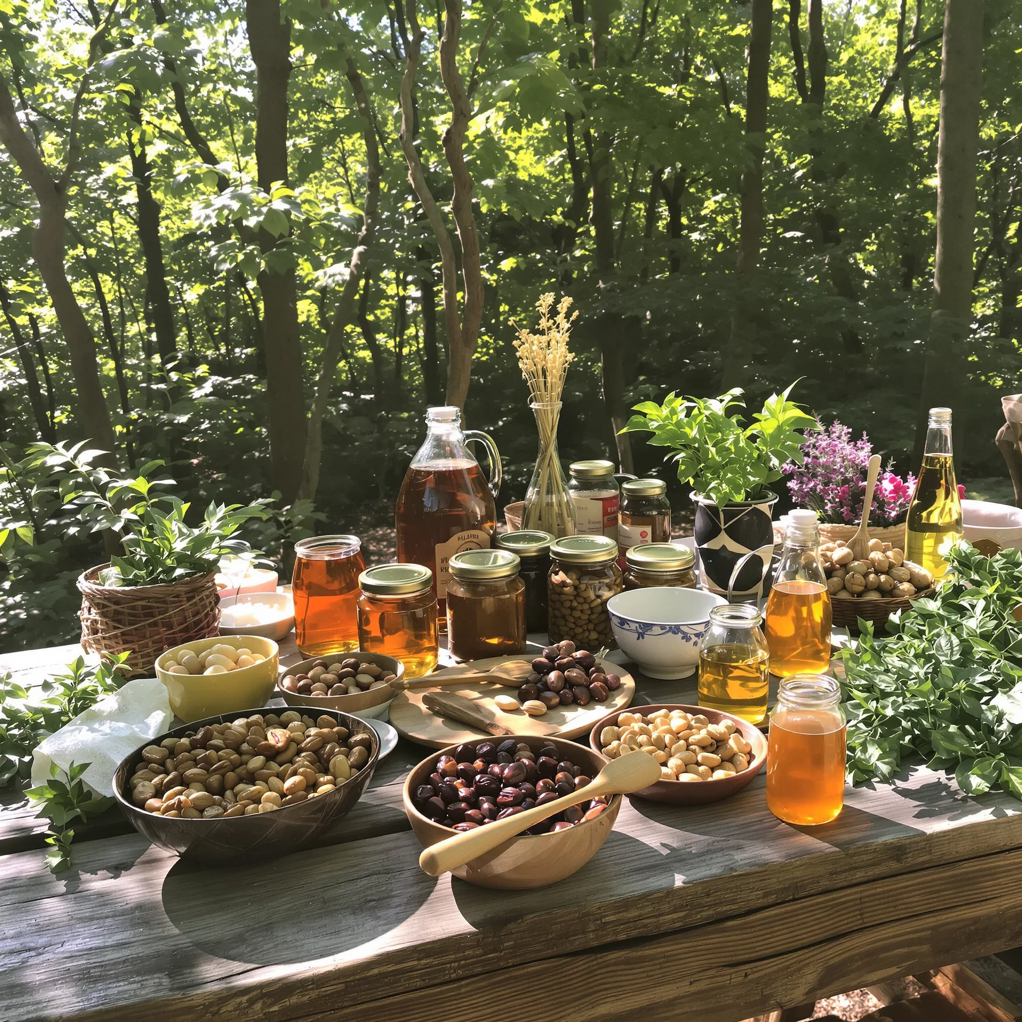 Kulinarische Schätze aus dem Wald: Nuss-, Harz- und Baumprodukte neu entdeckt
