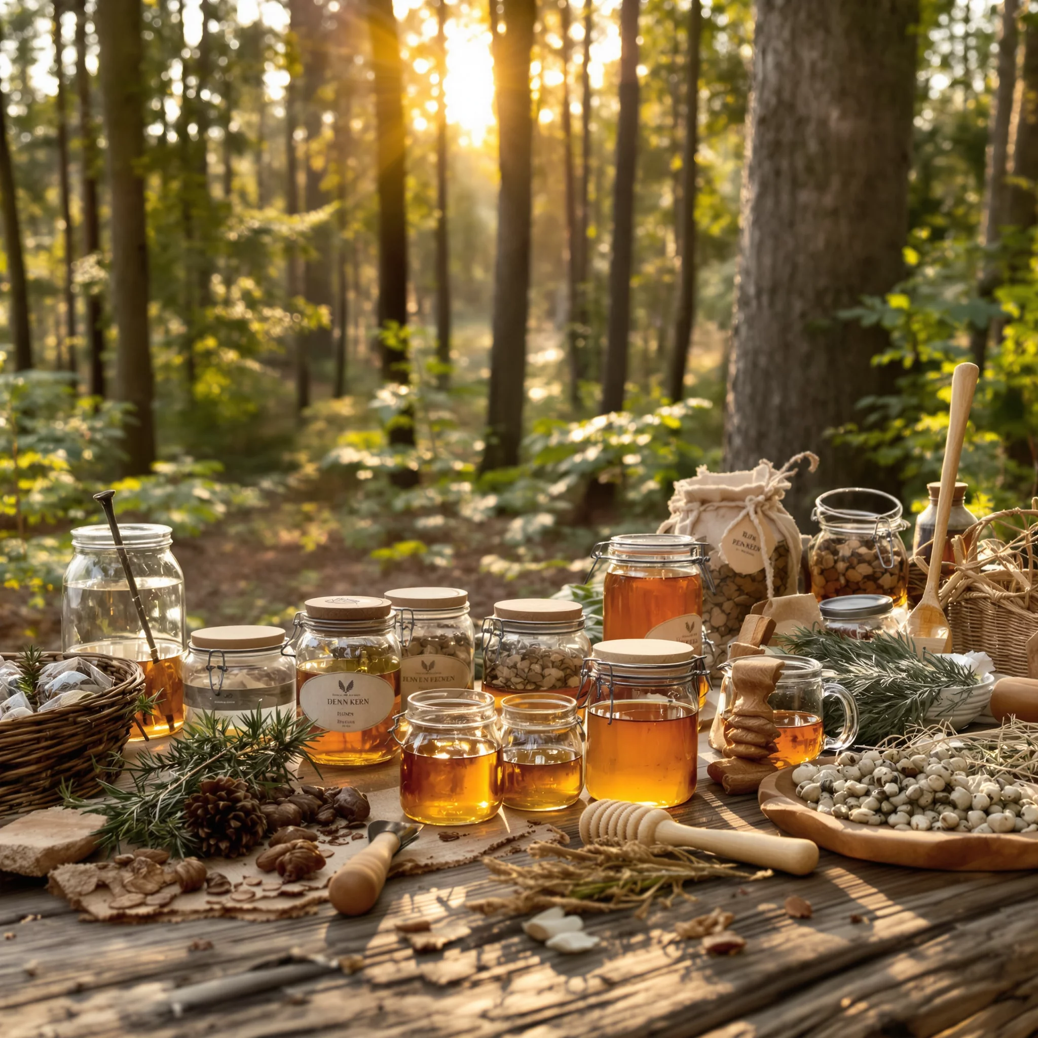 Kulinarische Schätze aus dem Wald: Nuss-, Harz- und Baumprodukte neu entdeckt