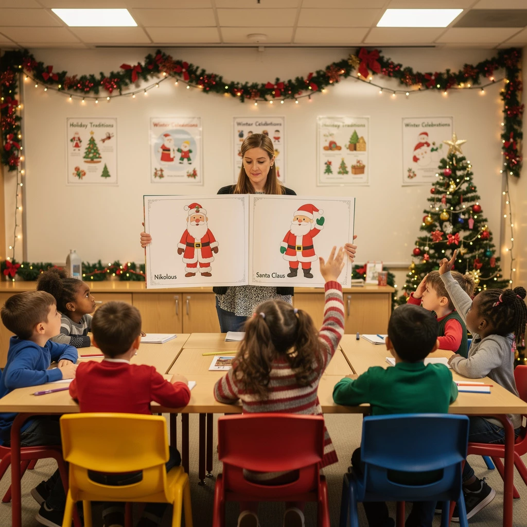 Wer ist eigentlich der Nikolaus und wer der Weihnachtsmann?