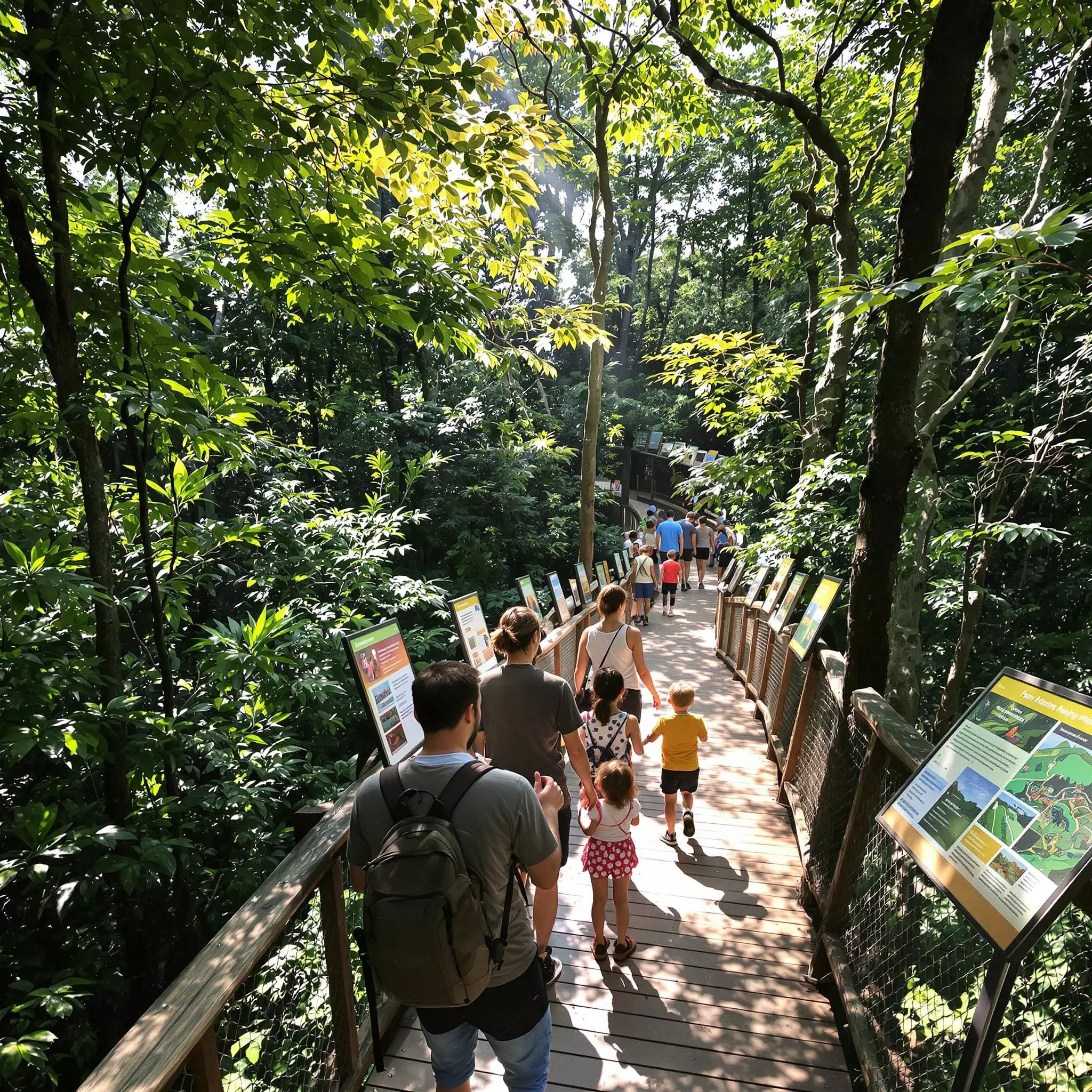 Erlebnisreicher Tag auf dem Baumwipfelpfad Neuschönau