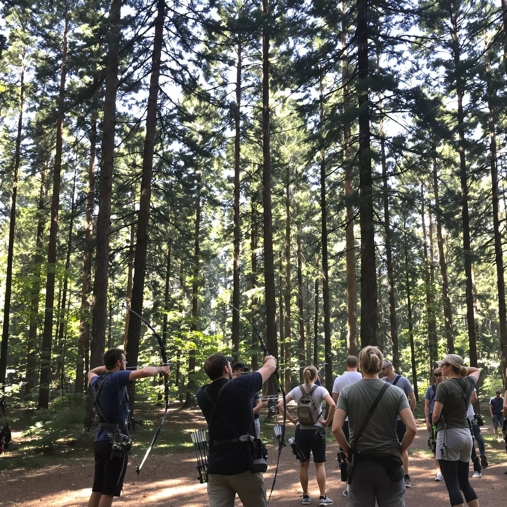 Bogenschießen in der Natur: Treffsicherheit im Bayerischen Wald