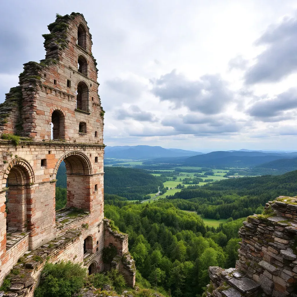 Burgruine Runding im Bayerischen Wald entdecken
