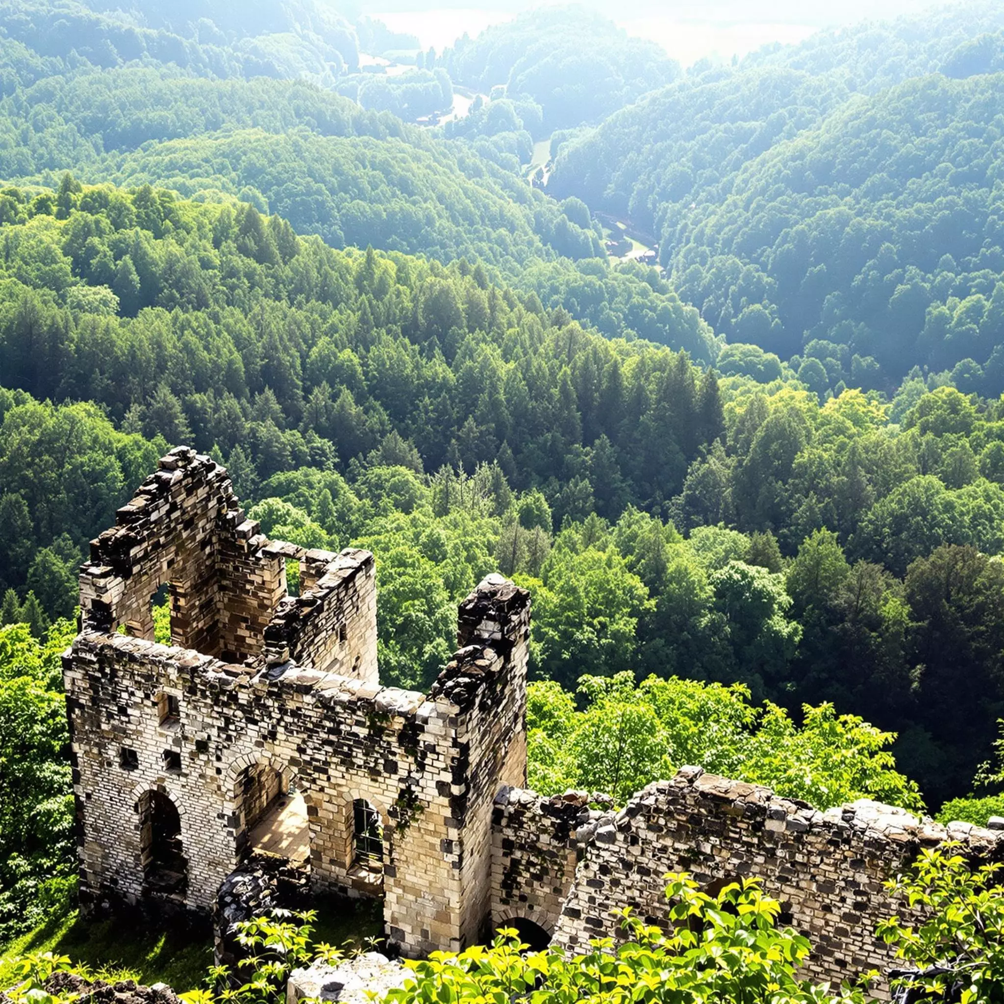 Wanderung zur Burgruine Weißenstein
