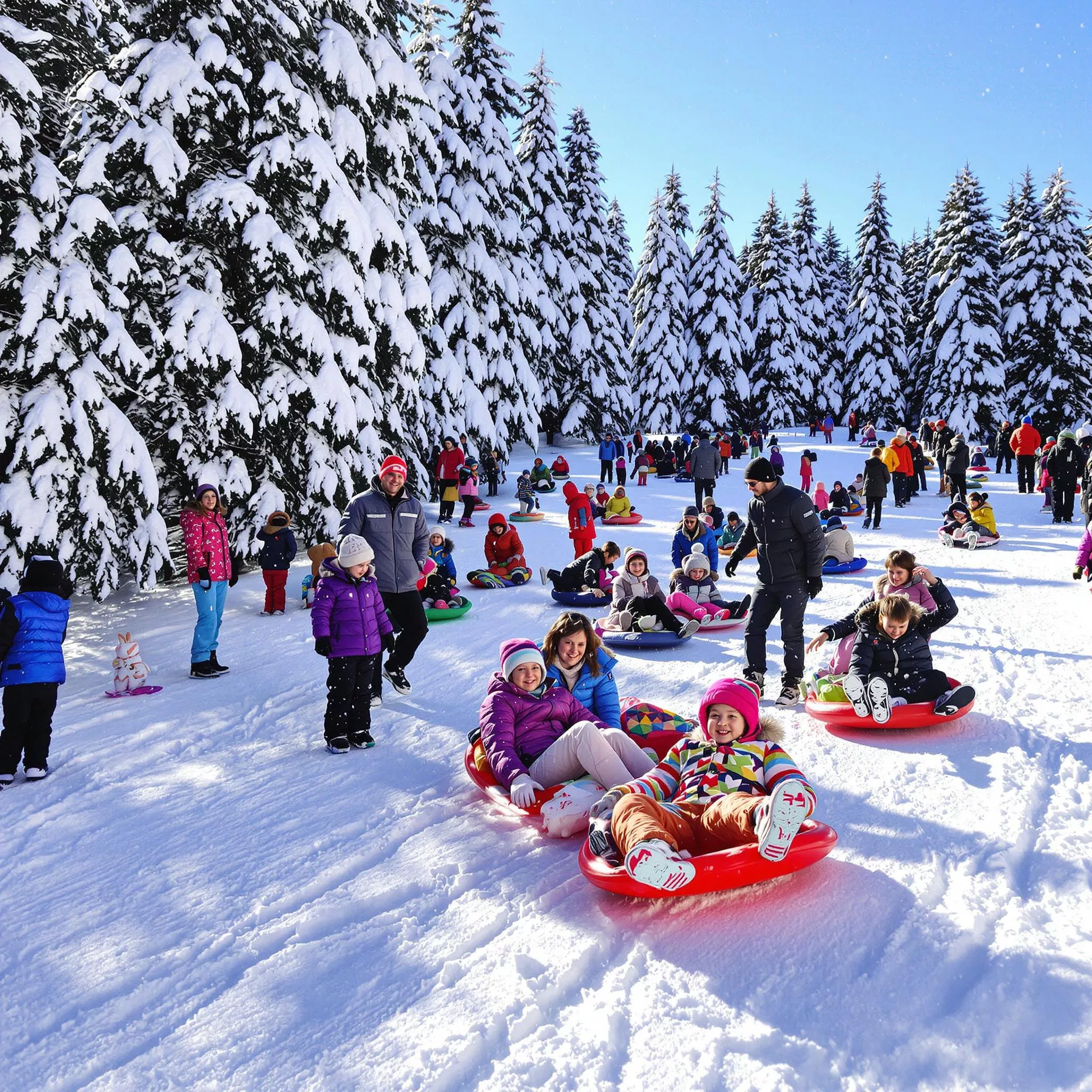 Rodeln im Bayerischen Wald: Winterspaß für die ganze Familie