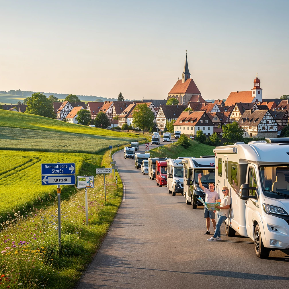 Wohnmobil Route entlang der Romantischen Straße: Dein Guide für Deutschlands schönste Ferienstraße