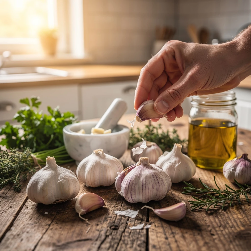 Knoblauch – Superfood und natürliches Antibiotikum: Wirkung, Anwendung & Tipps