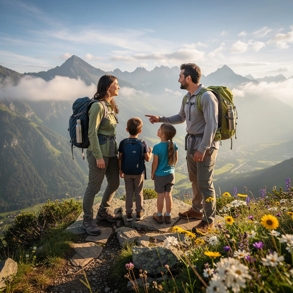 Kurzurlaub Berge mit Kindern: Stressfrei planen und genießen
