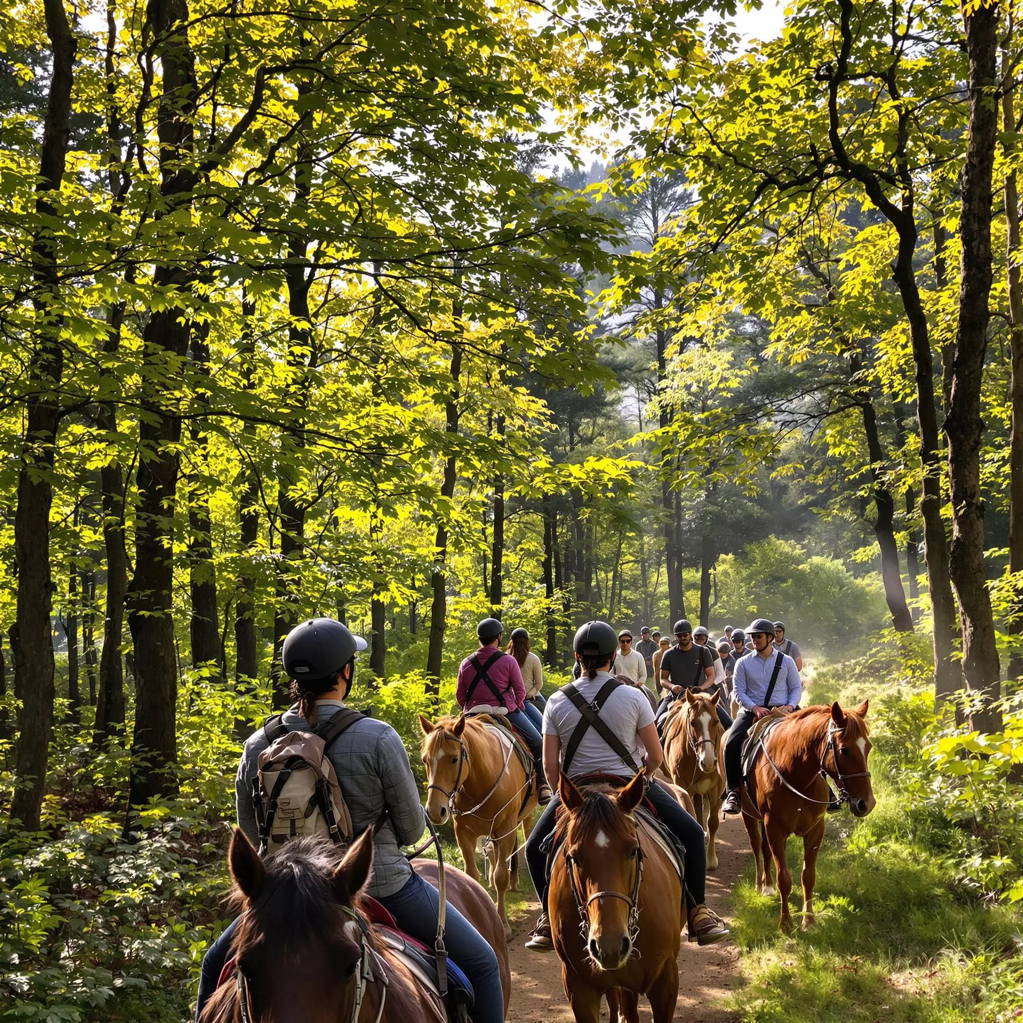 Reiten und Pferdetrekking - Bayerischer Wald