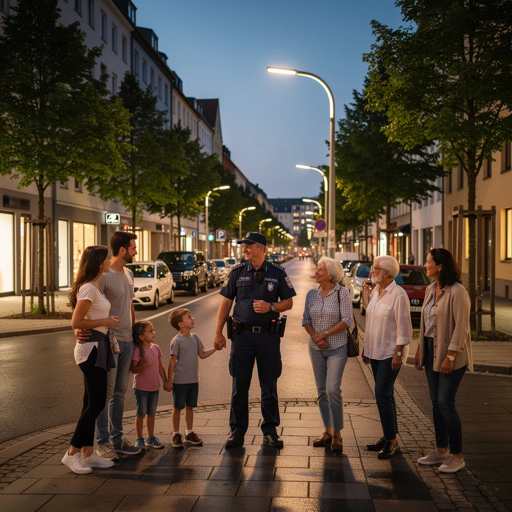 Sicherheit in deutschen Städten: Gefühl vs. Realität im Vergleich