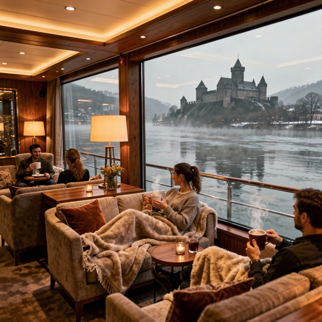 Flusskreuzfahrt im Winter: Rhein-Romantik ohne Gedränge erleben