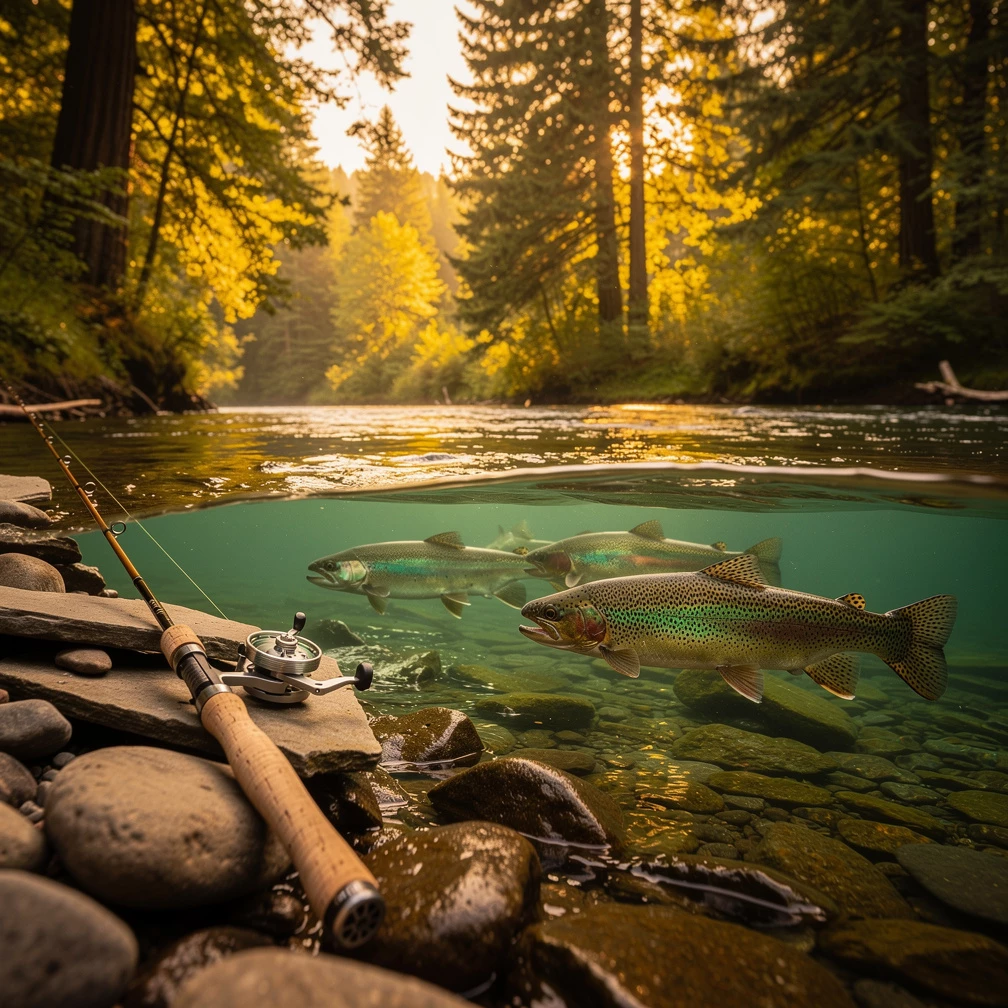 Forelle angeln: Effektivste Köder & Montagen im Jahreszeiten-Check