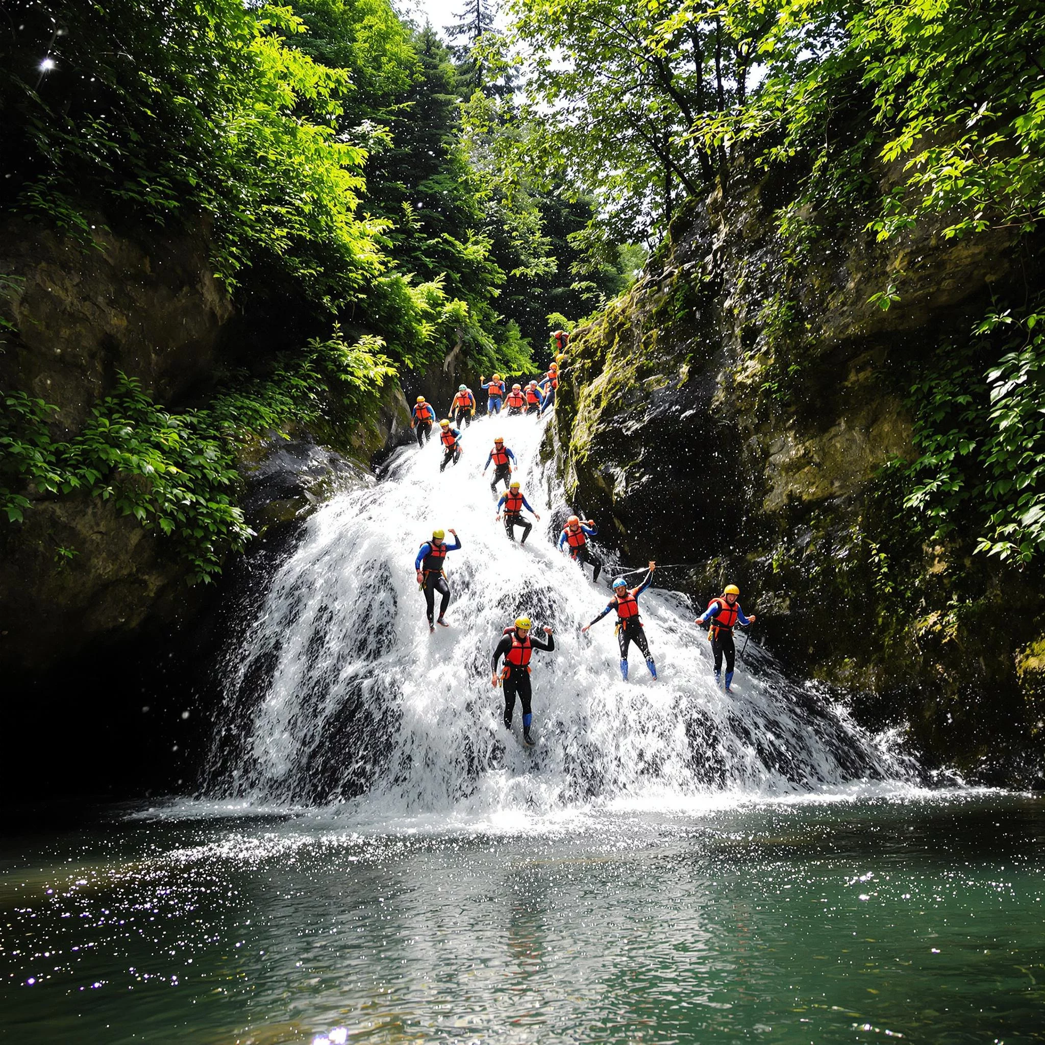 Canyoning im Schwarzwald: Adrenalin und Naturerlebnis in einem