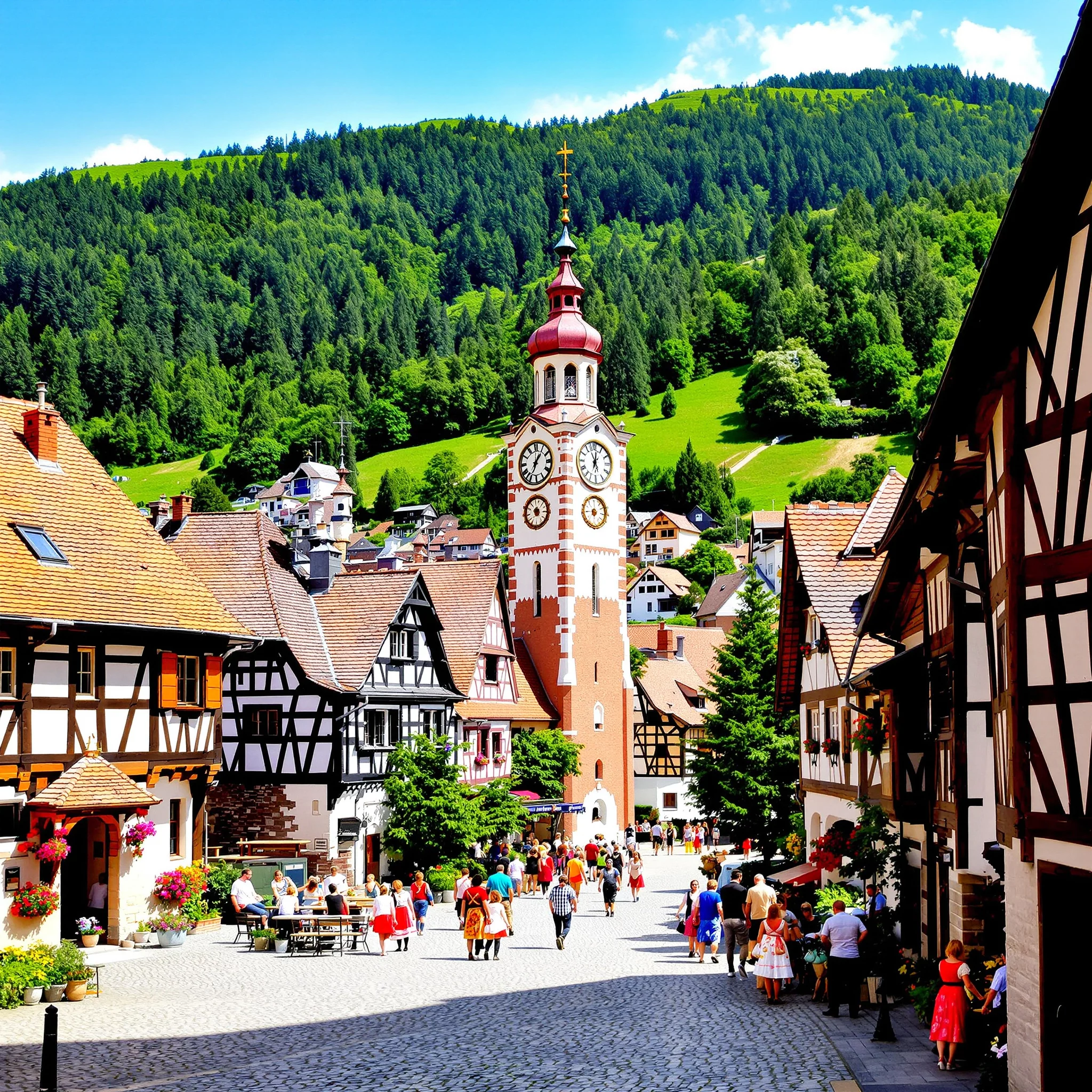 Zeitreise durch den Schwarzwald: Historische Dörfer und Kulturstätten entdecken