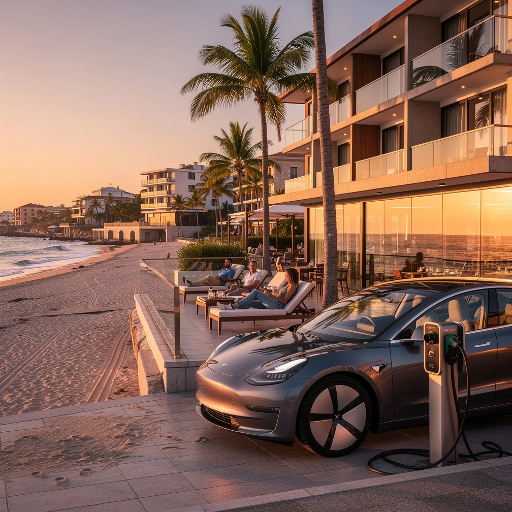Mit dem E-Auto in den Urlaub: Hotels und Ladestationen clever planen