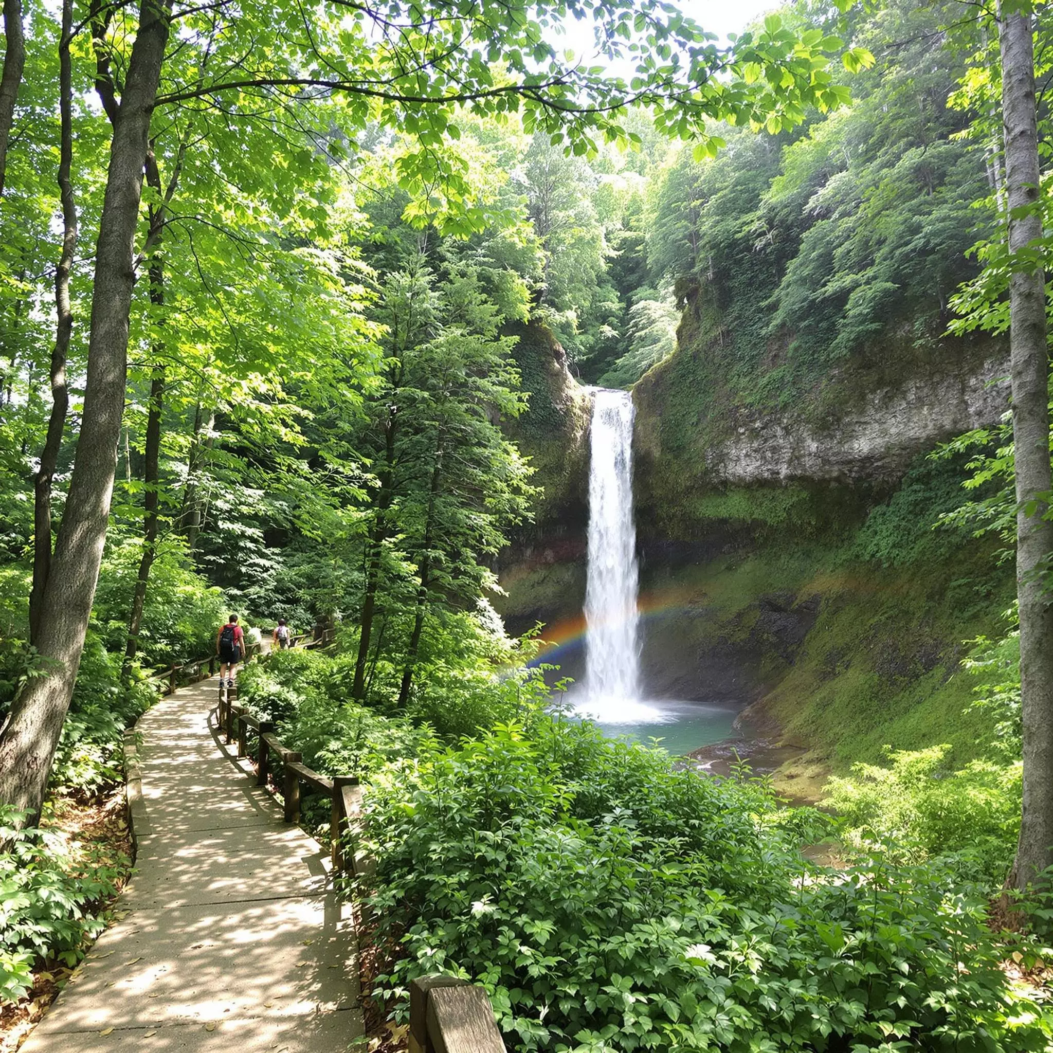 Der verwunschene All Saints Waterfall: Ein Naturwunder im Schwarzwald