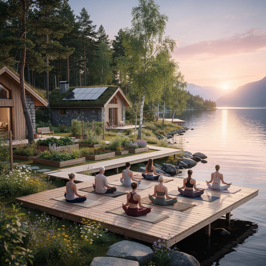 Yoga in Skandinavien: Retreats zwischen Fjorden und Mitternachtssonne