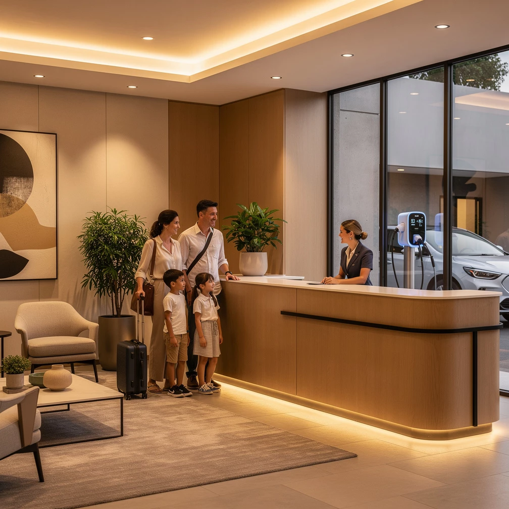 Mit dem E-Auto in den Urlaub: Hotels und Ladestationen clever planen