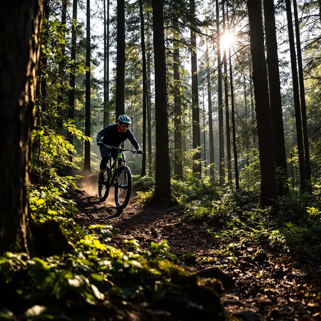 Mountainbike Action im Schwarzwald erleben