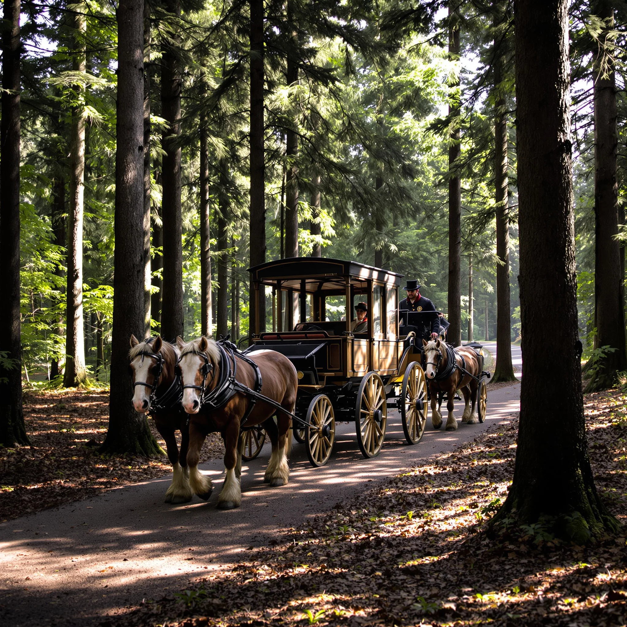 Die Schwarzwald-Postkutschenrouten: Wie Reisende früher die Region erlebten