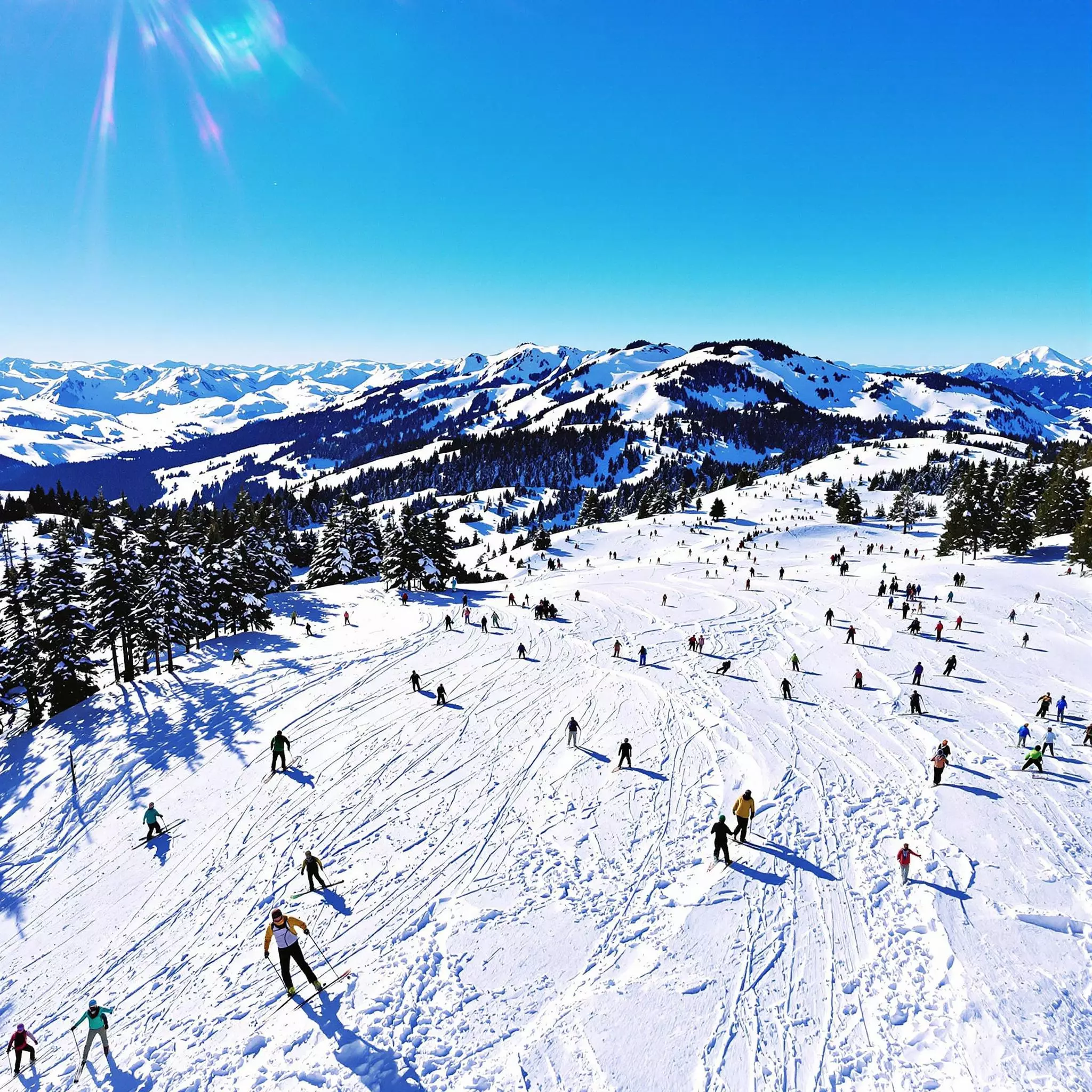 2. Feldberg – Höchster Gipfel und Wintersportparadies
