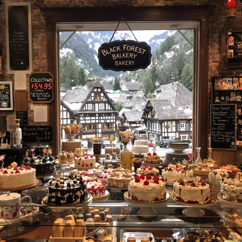 Schwarzwald Geschichte - Schwarzwälder Kirschtorte