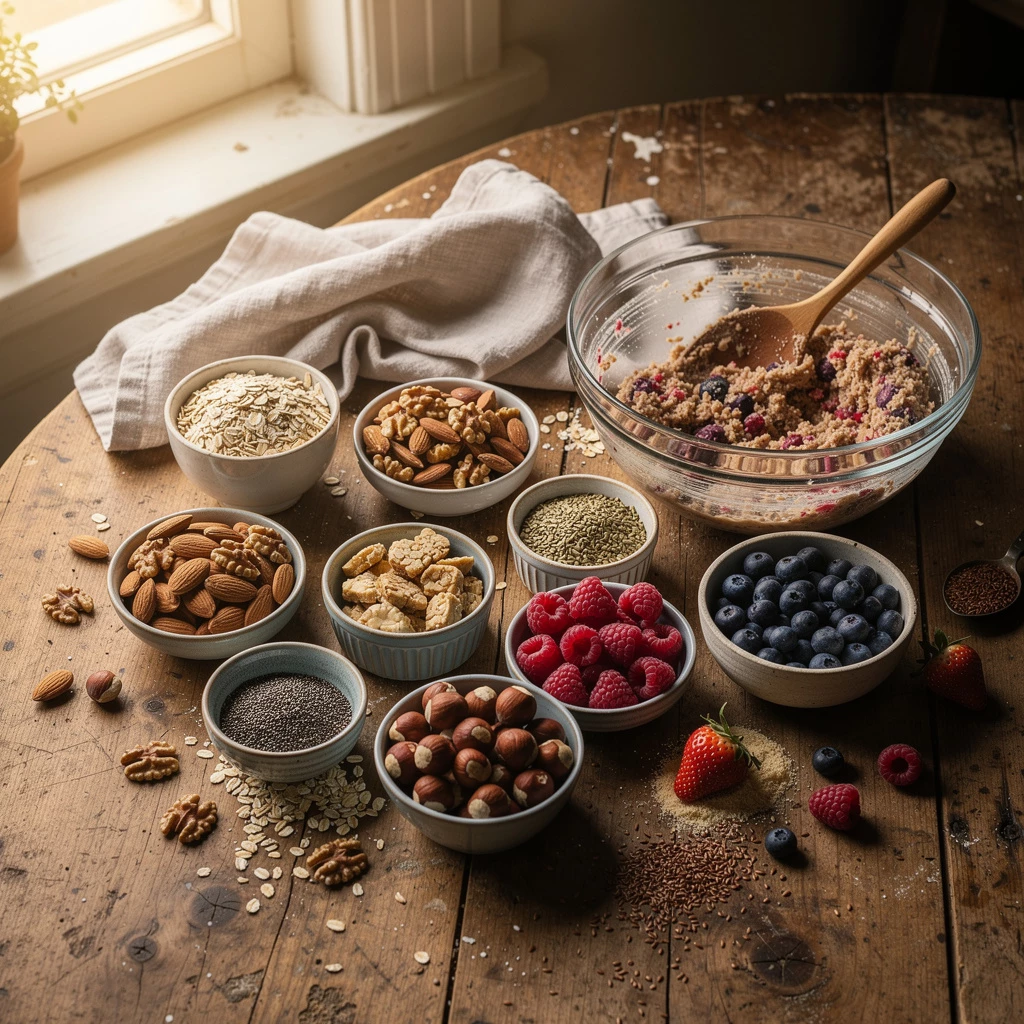 Sonntagsbrötchen mit Superfood – knusprig, nährend & voller Energie