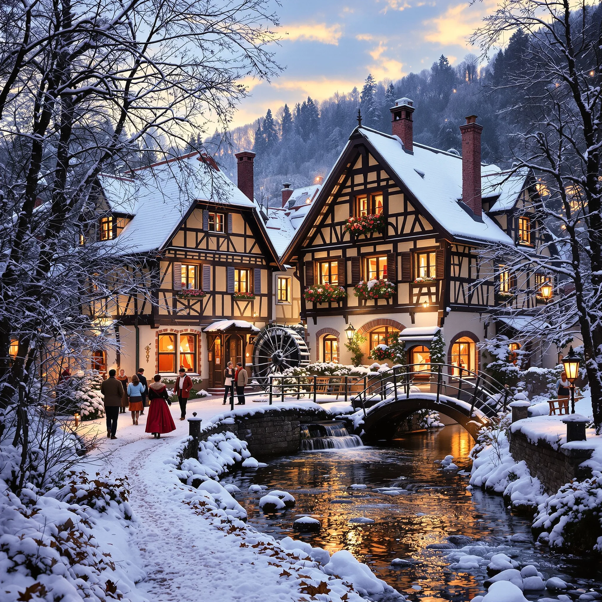 Wintermärchen im Schwarzwald – Zauberhafte Orte unter Schnee und Sternen