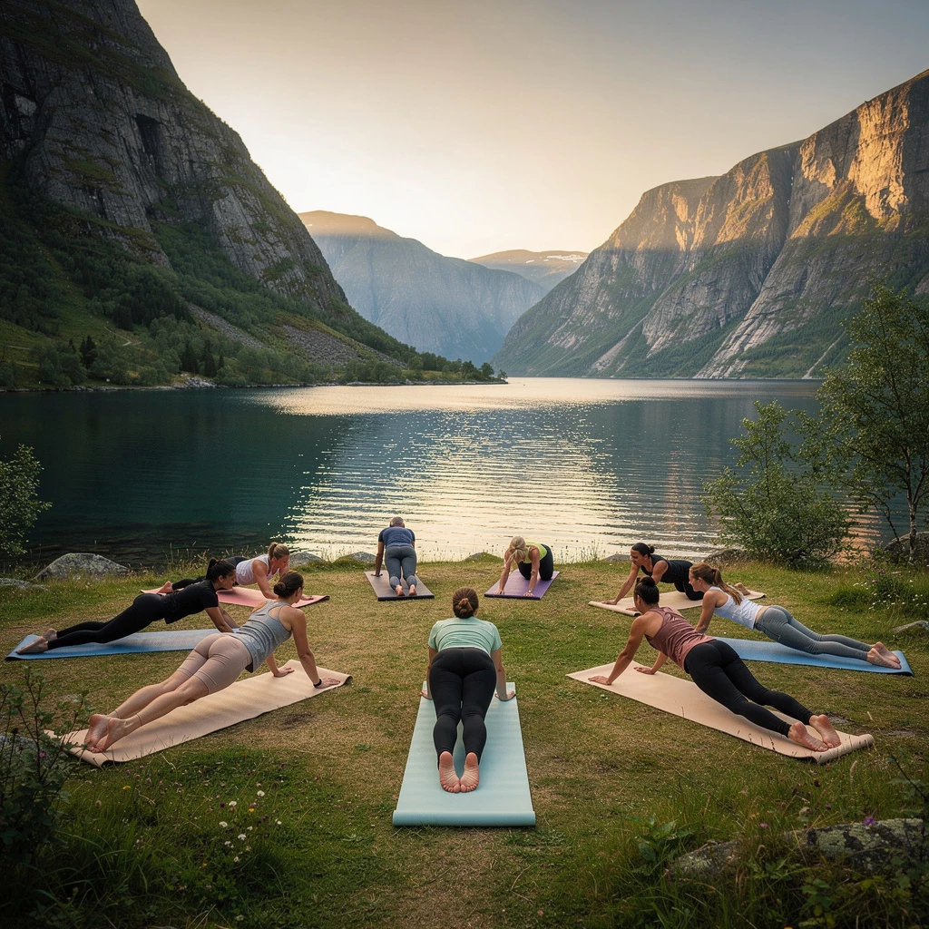 Yoga in Skandinavien: Retreats zwischen Fjorden und Mitternachtssonne