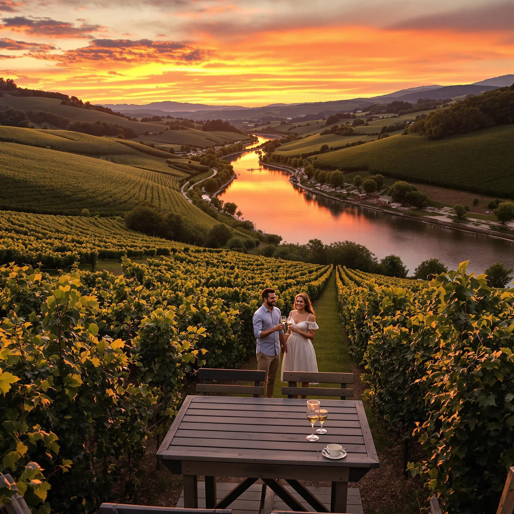 Zwischen Reben und Fluss - Die Mosel und ihr edler Tropfen