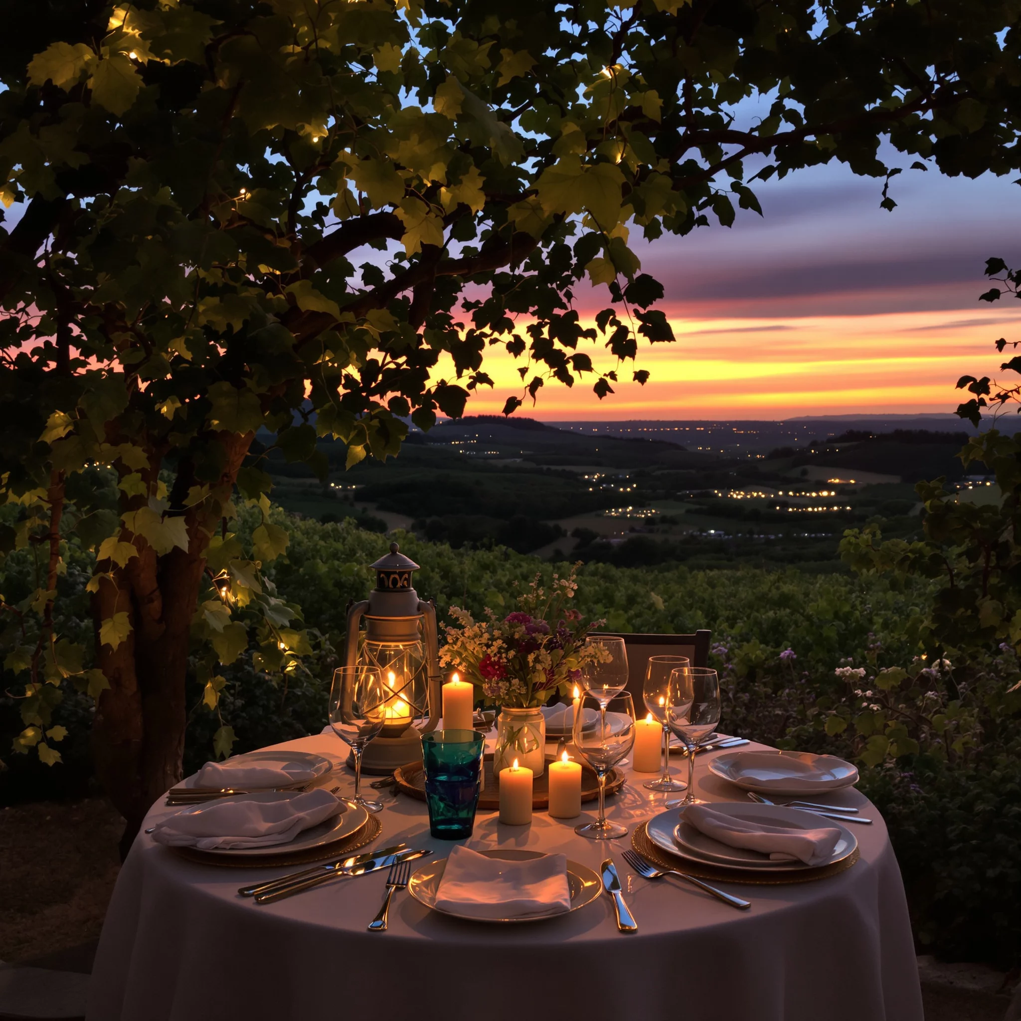 Dinner in den Weinbergen: Moselromantik pur