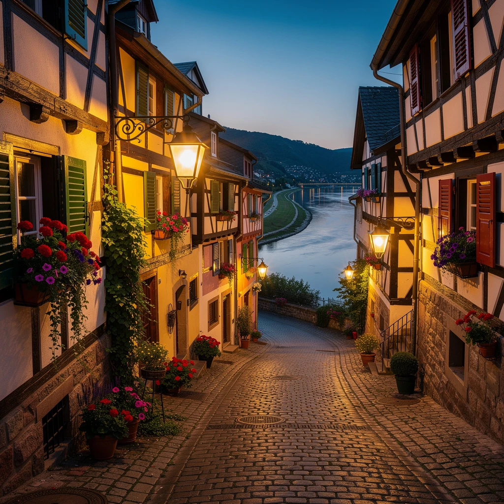 Ediger an der Mosel: Charmantes Dorf zwischen Weinbergen & Fluss