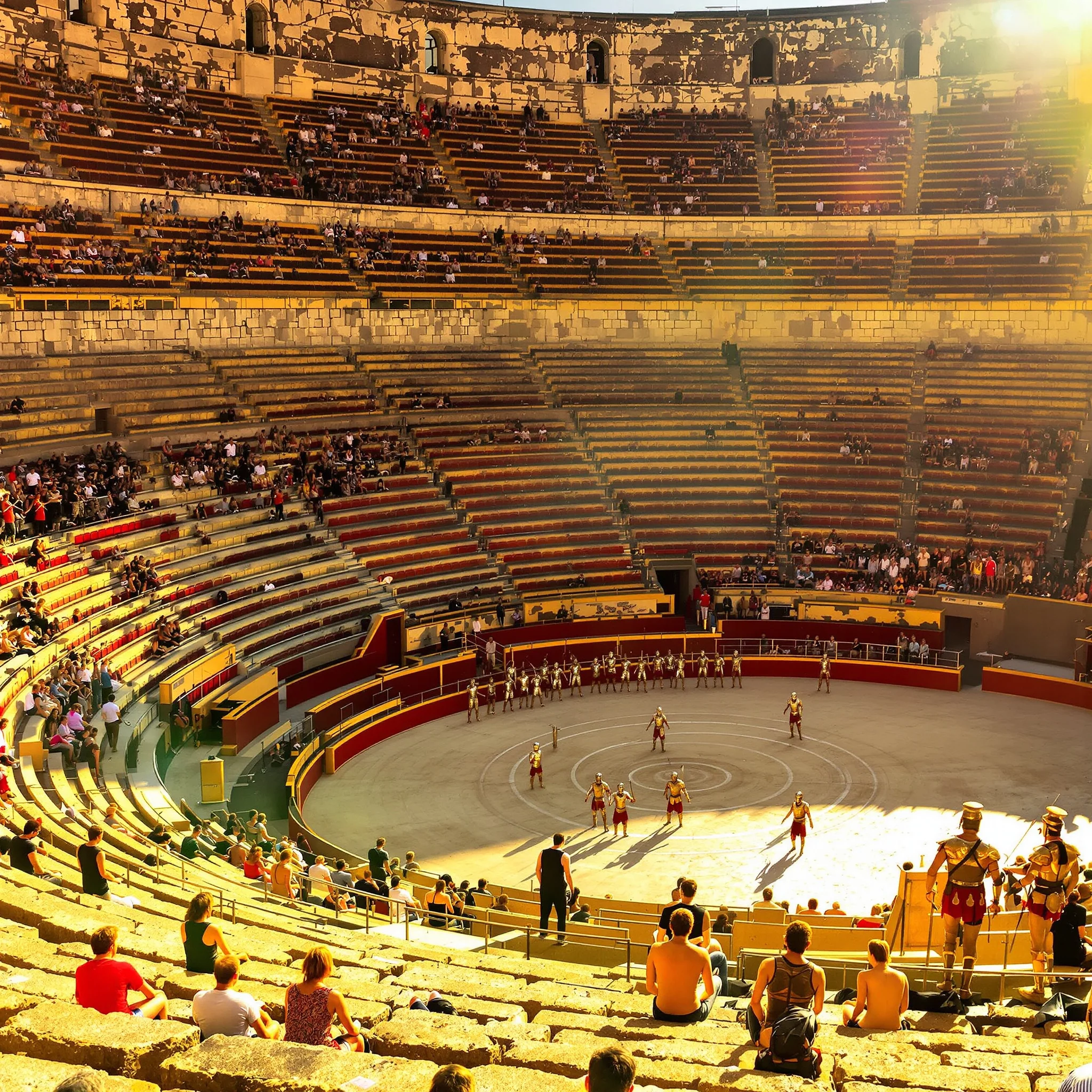 Amphitheater Trier: Gladiatoren hautnah erleben