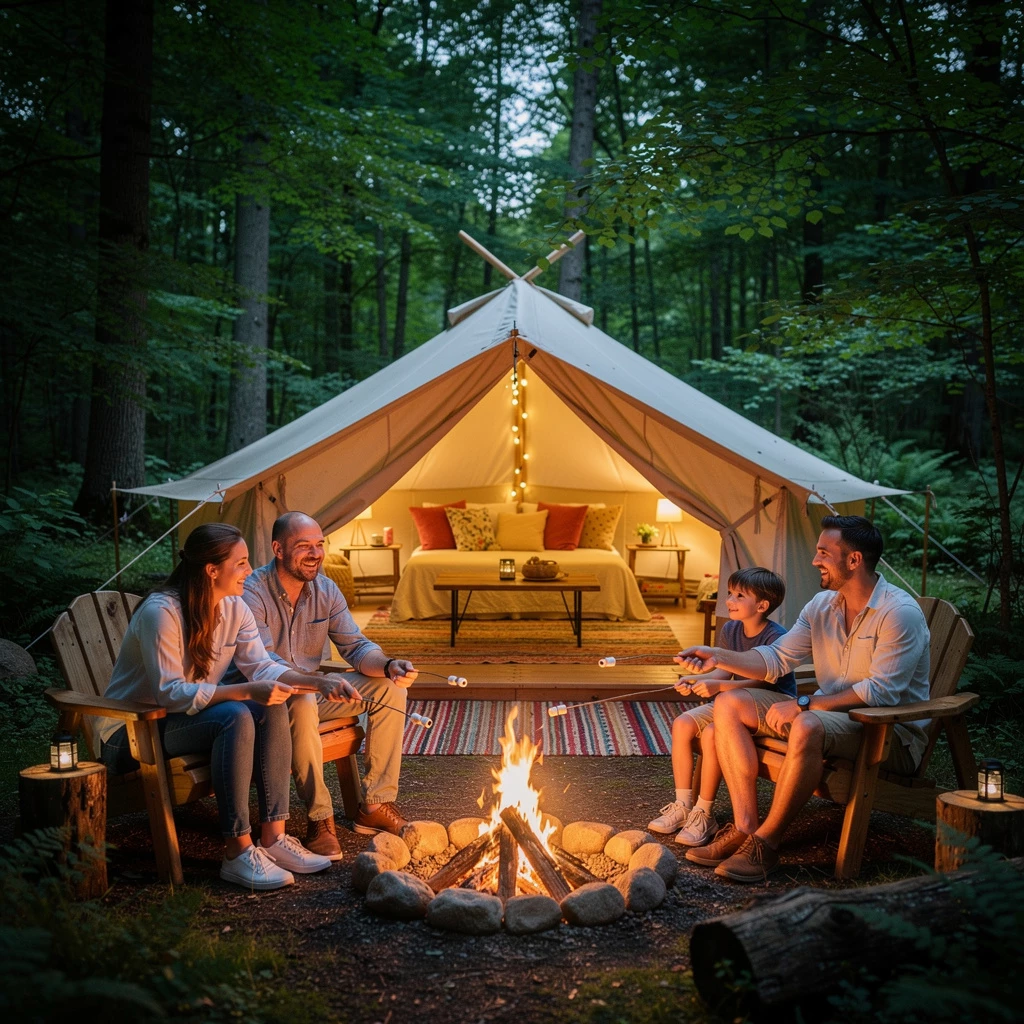 Camping oder Glamping: Der beste Familienurlaub in der Natur