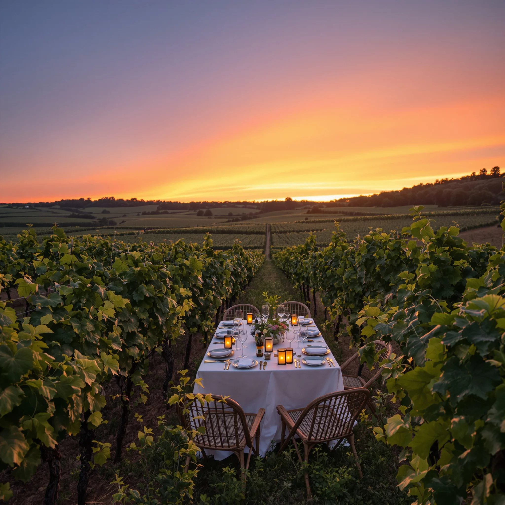 Dinner in den Weinbergen: Unvergessliche Abende an der Mosel