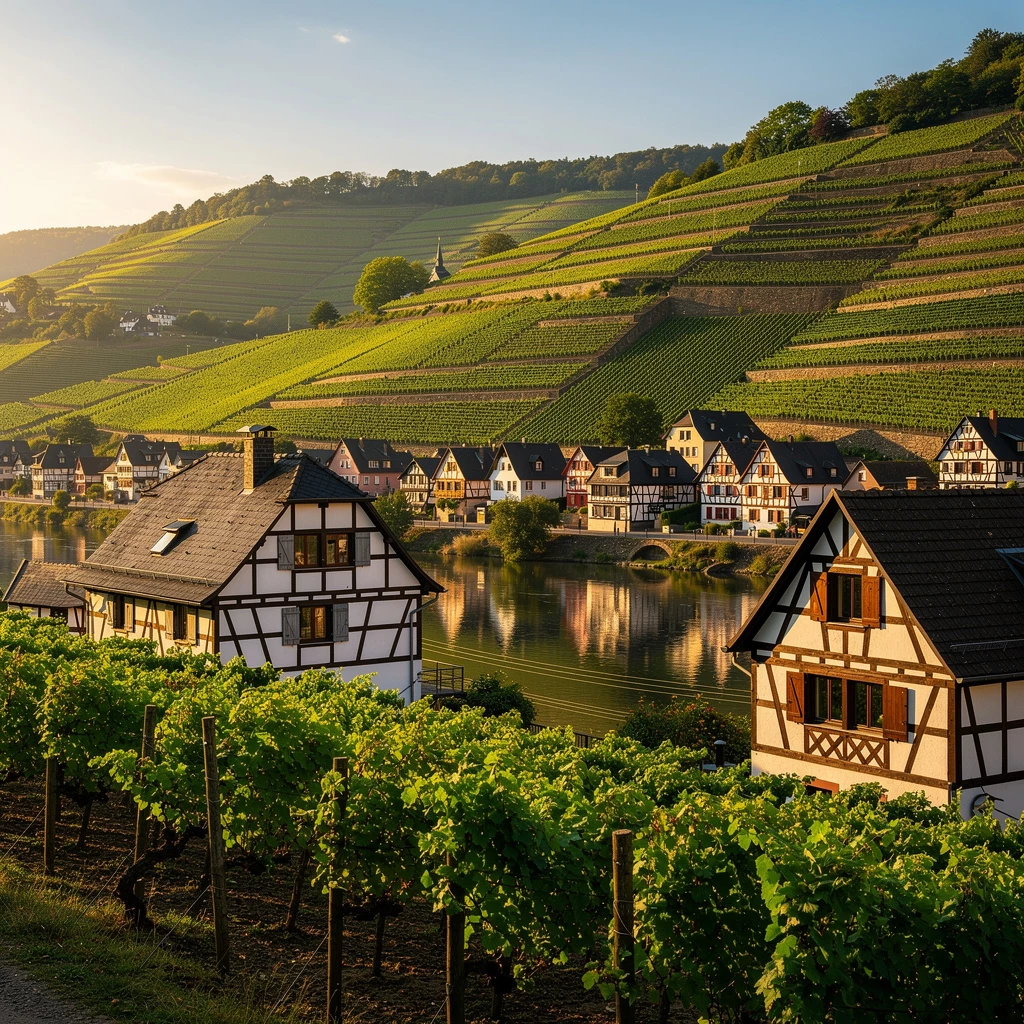 Ediger an der Mosel: Charmantes Dorf zwischen Weinbergen & Fluss