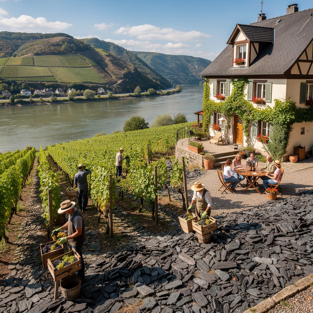 Weingenuss in Winningen: Riesling, regionale Küche und Moselflair