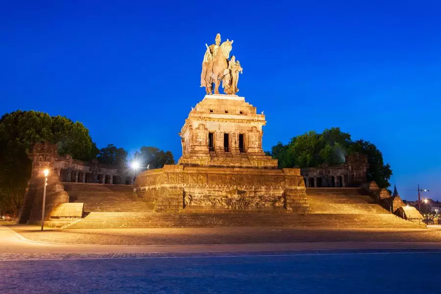 Kaiser Wilhelm deutsches Eck Mosel