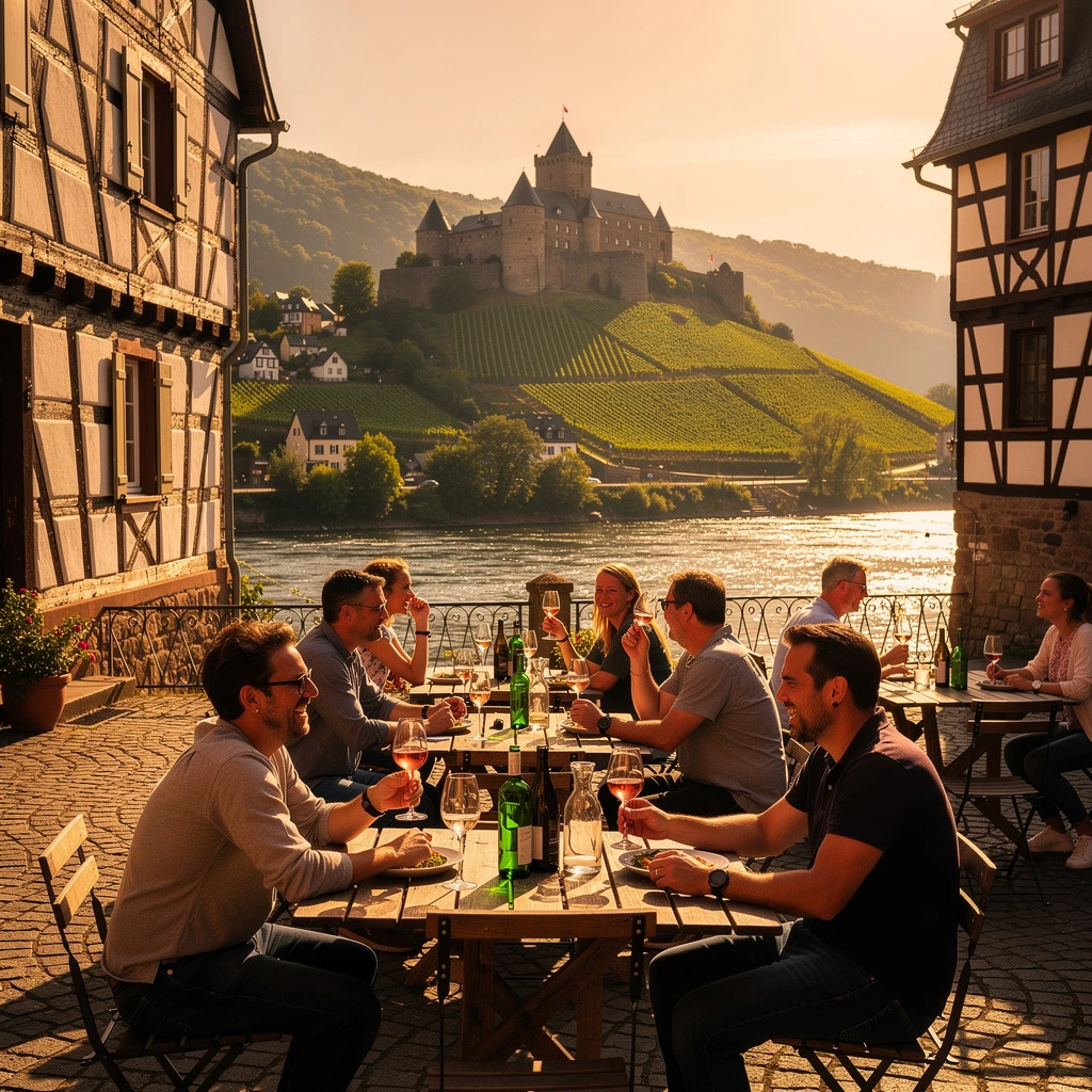 Pommern an der Mosel: Fachwerk, Burgblick und Weinromantik