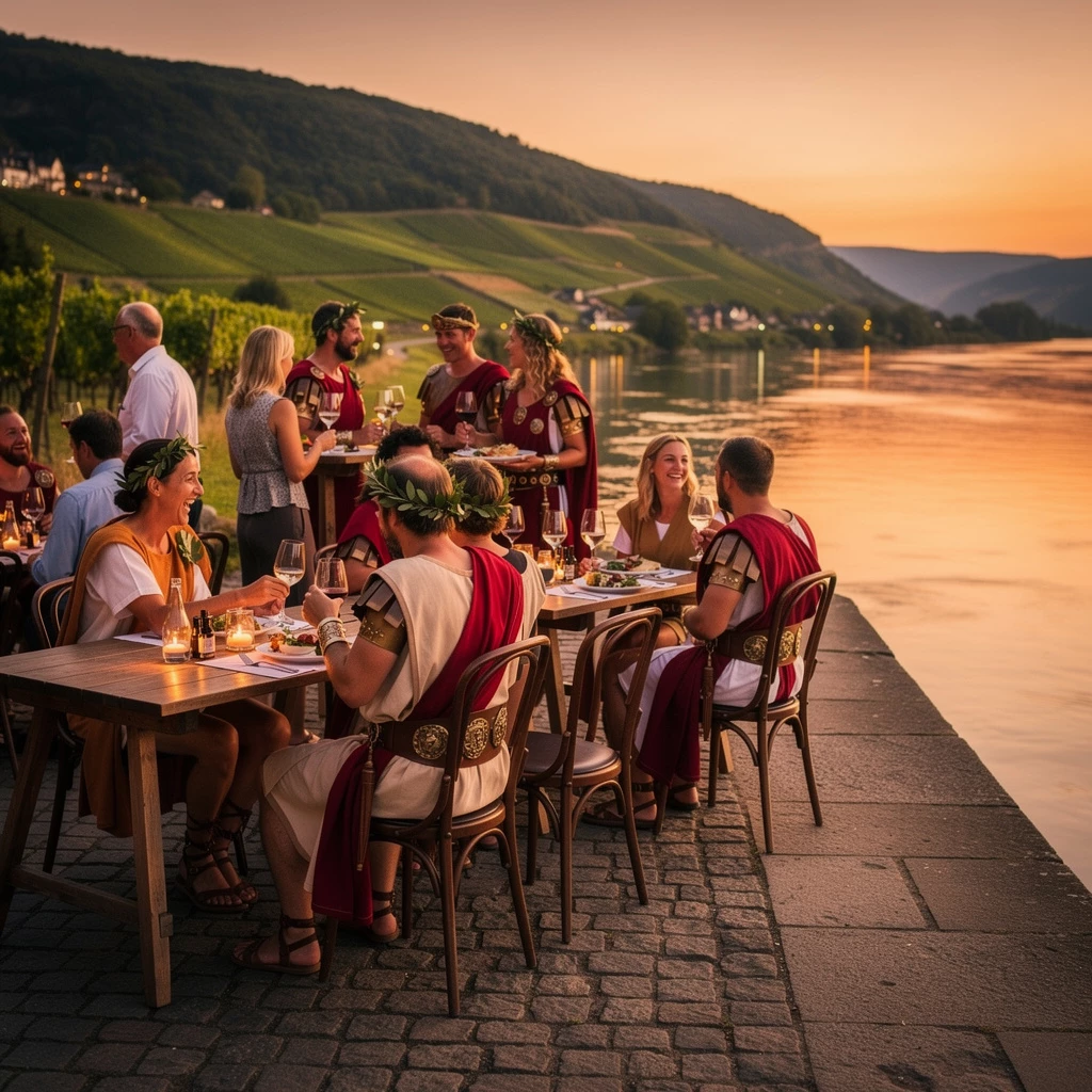 Kulinarischer Genuss in Neumagen-Dhron: Wein und Römerküche an der Mosel