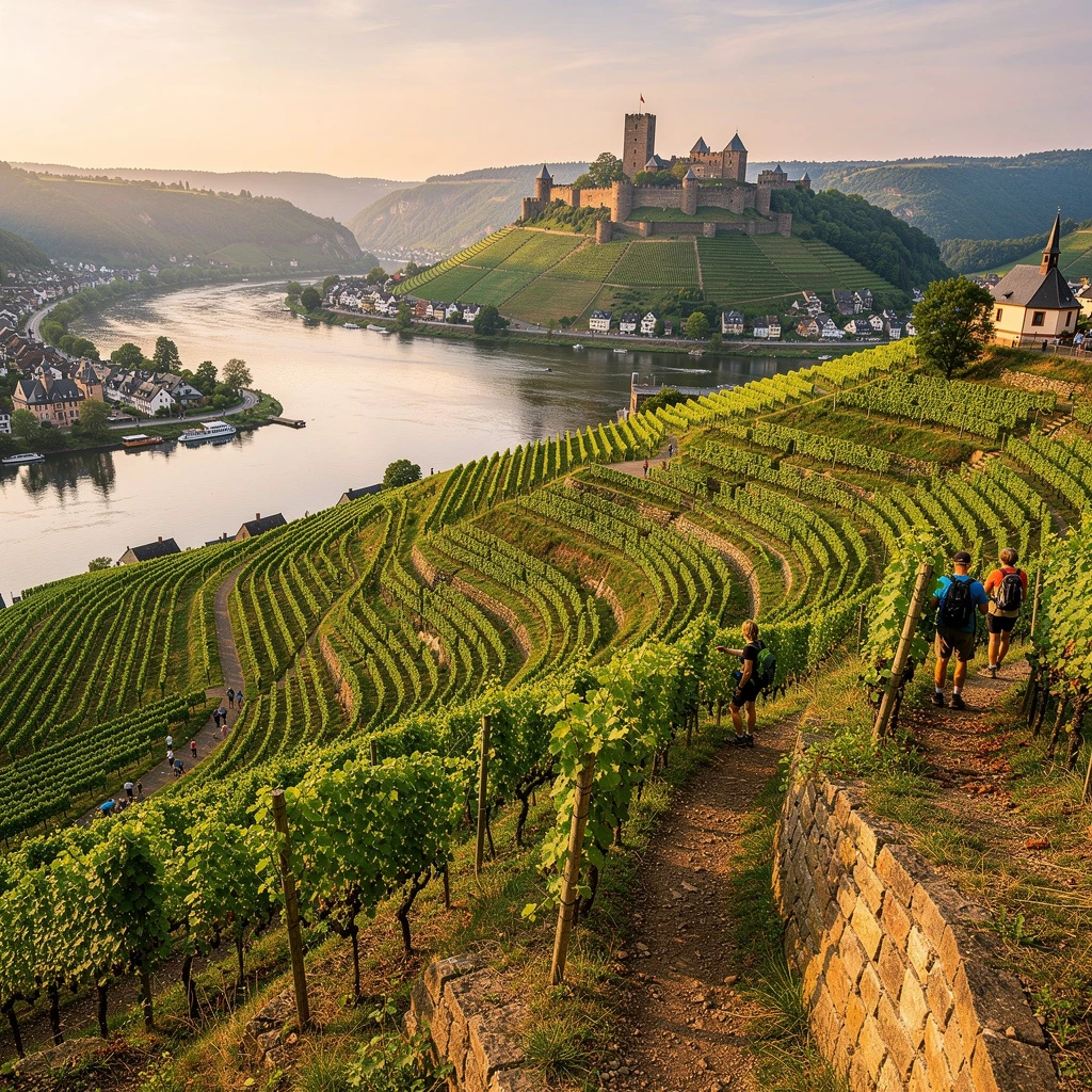 Neef an der Mosel: Moselidylle, steile Weinberge & Dorfleben