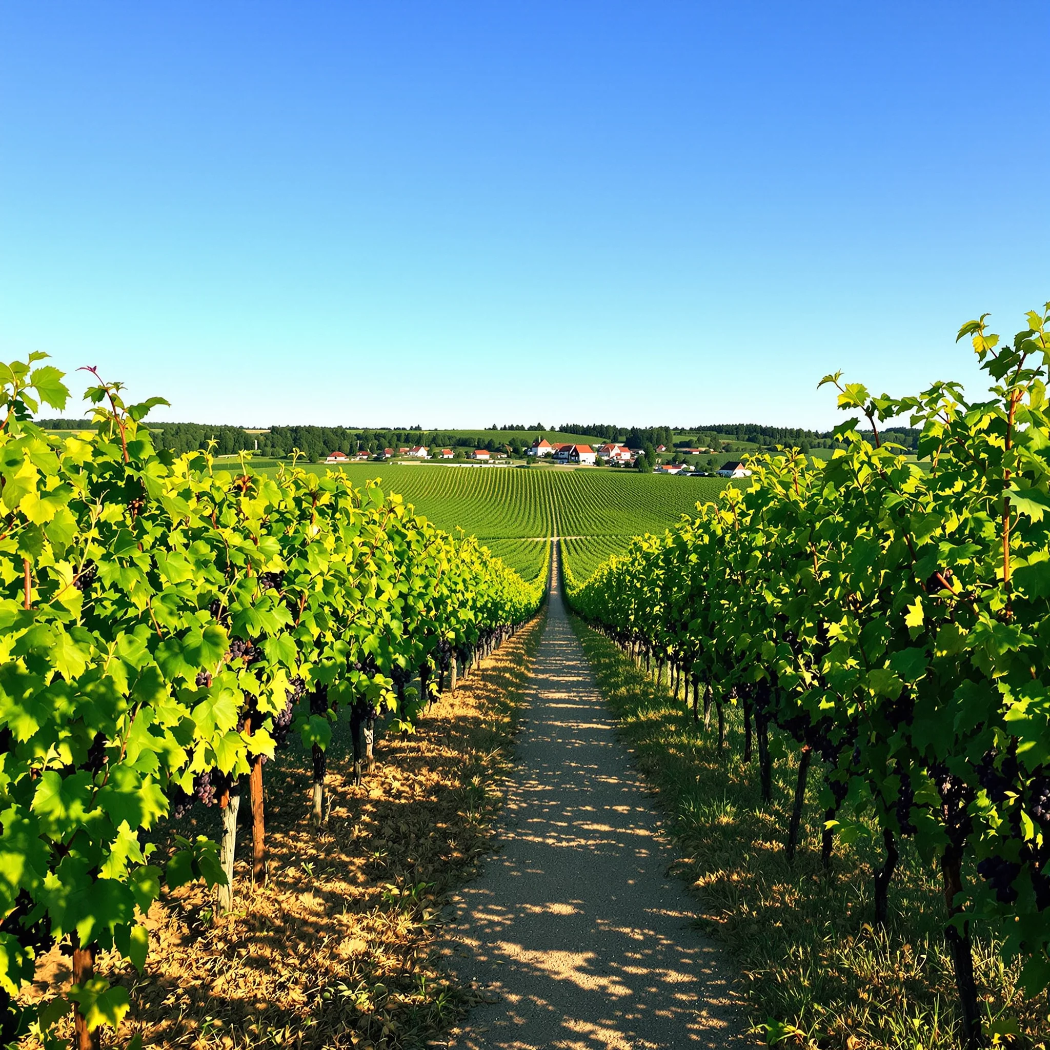 Wanderung durch die Weinregion um Trittenheim