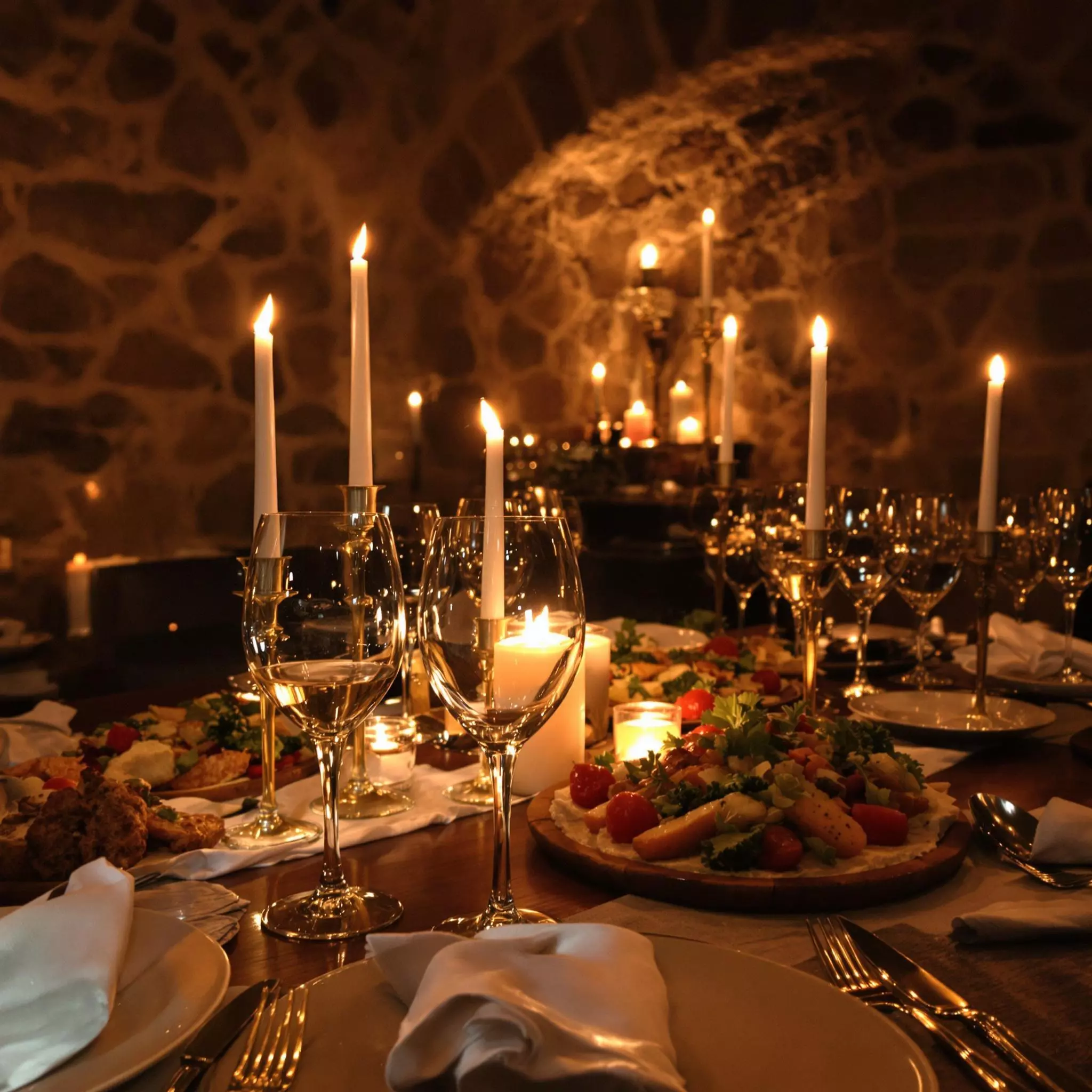 Gourmet Dinner auf einem Weingut mit Moselblick