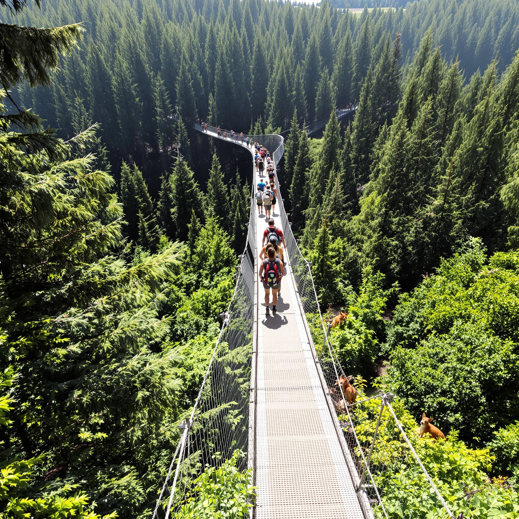 Abenteuer Thüringer Wald: Von Baumwipfelpfaden bis Wildtierbeobachtung